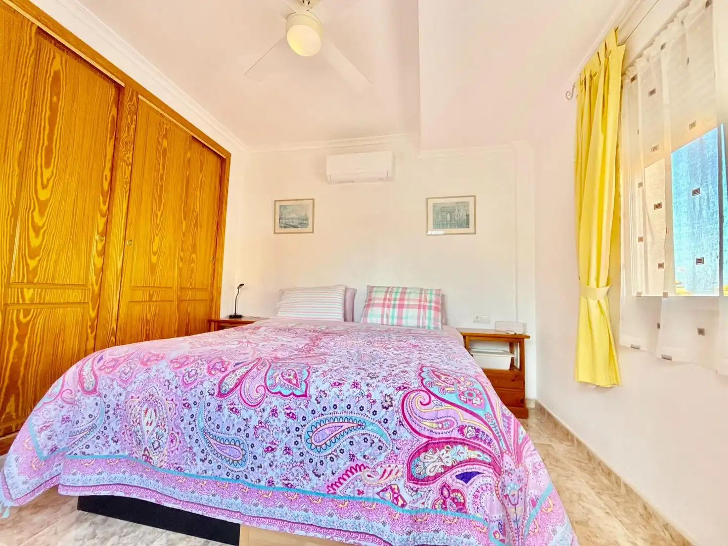 Bedroom of Detached homes for sale in Pilar de la Horadada  with Air Conditioner, Private garden and Terrace