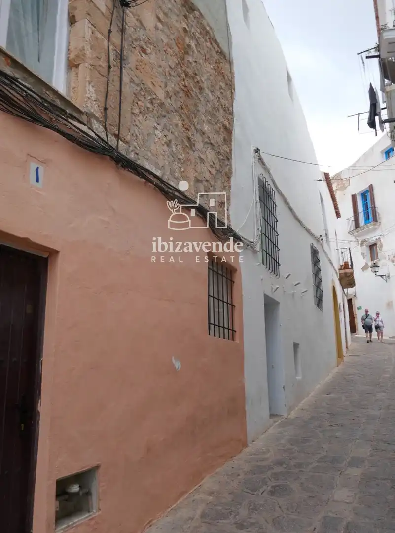 Exterior view of Houses for sale in Eivissa  with Furnished