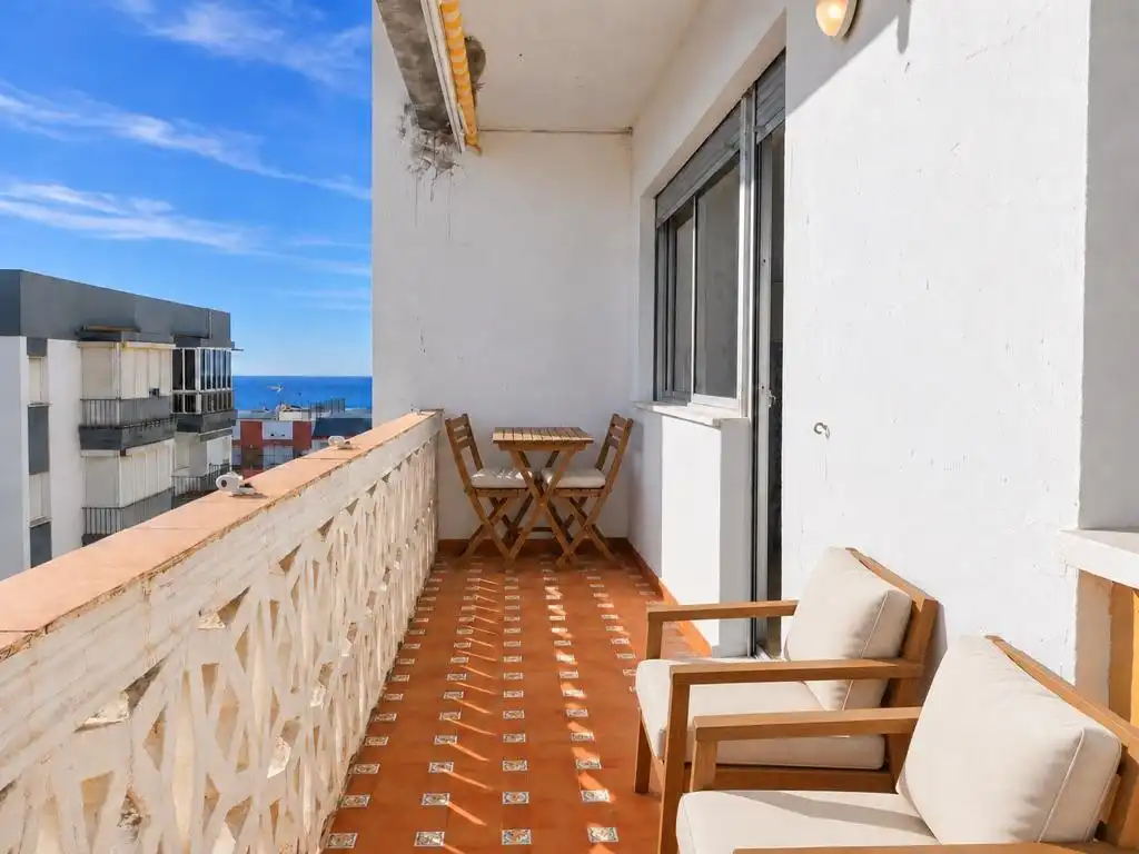 Terraza de Apartamento en venta en La Antilla con Aire acondicionado, Terraza y Amueblado
