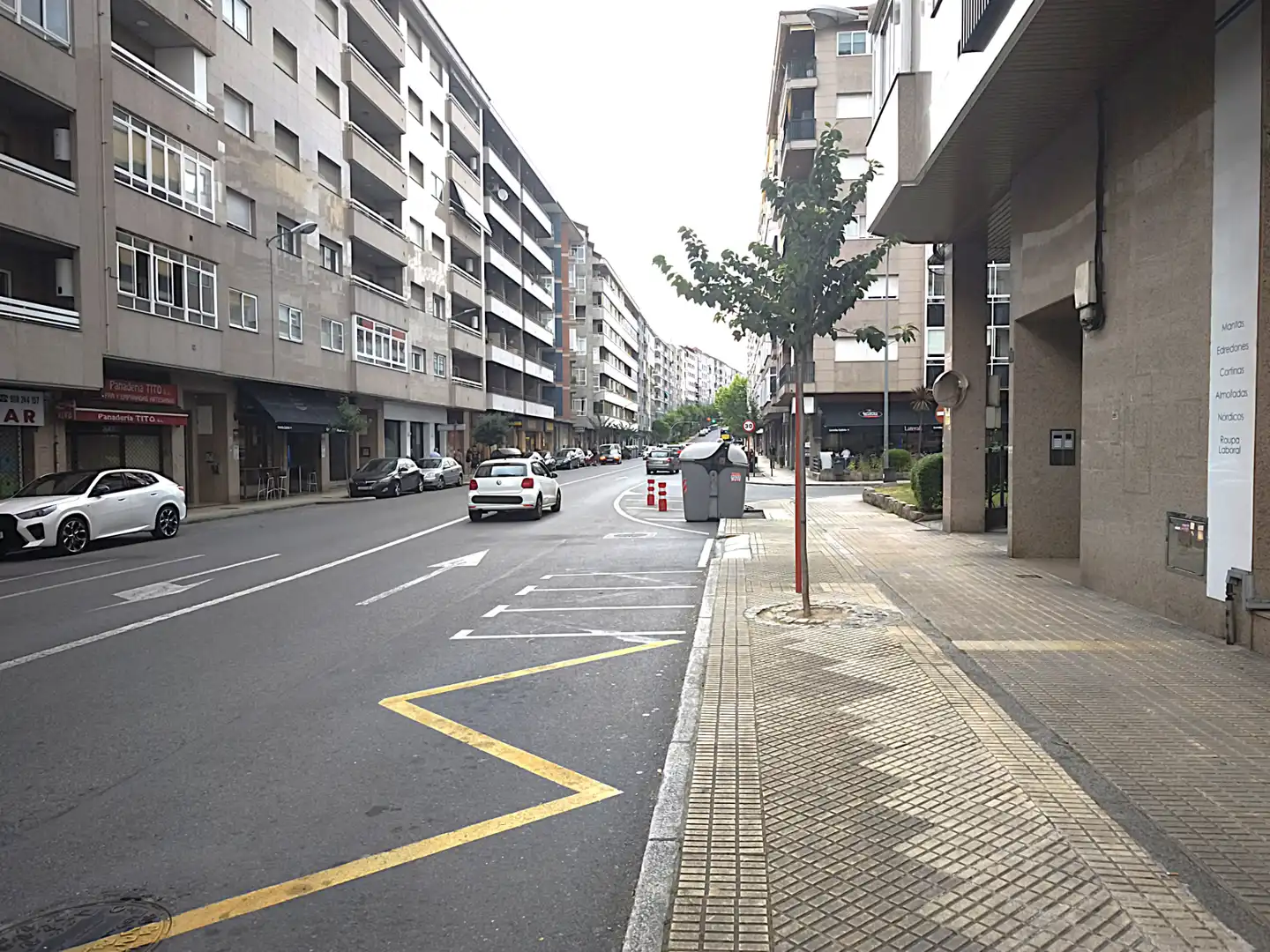 Exterior view of Flat for sale in Ourense Capital   with Heating, Storage room and Furnished