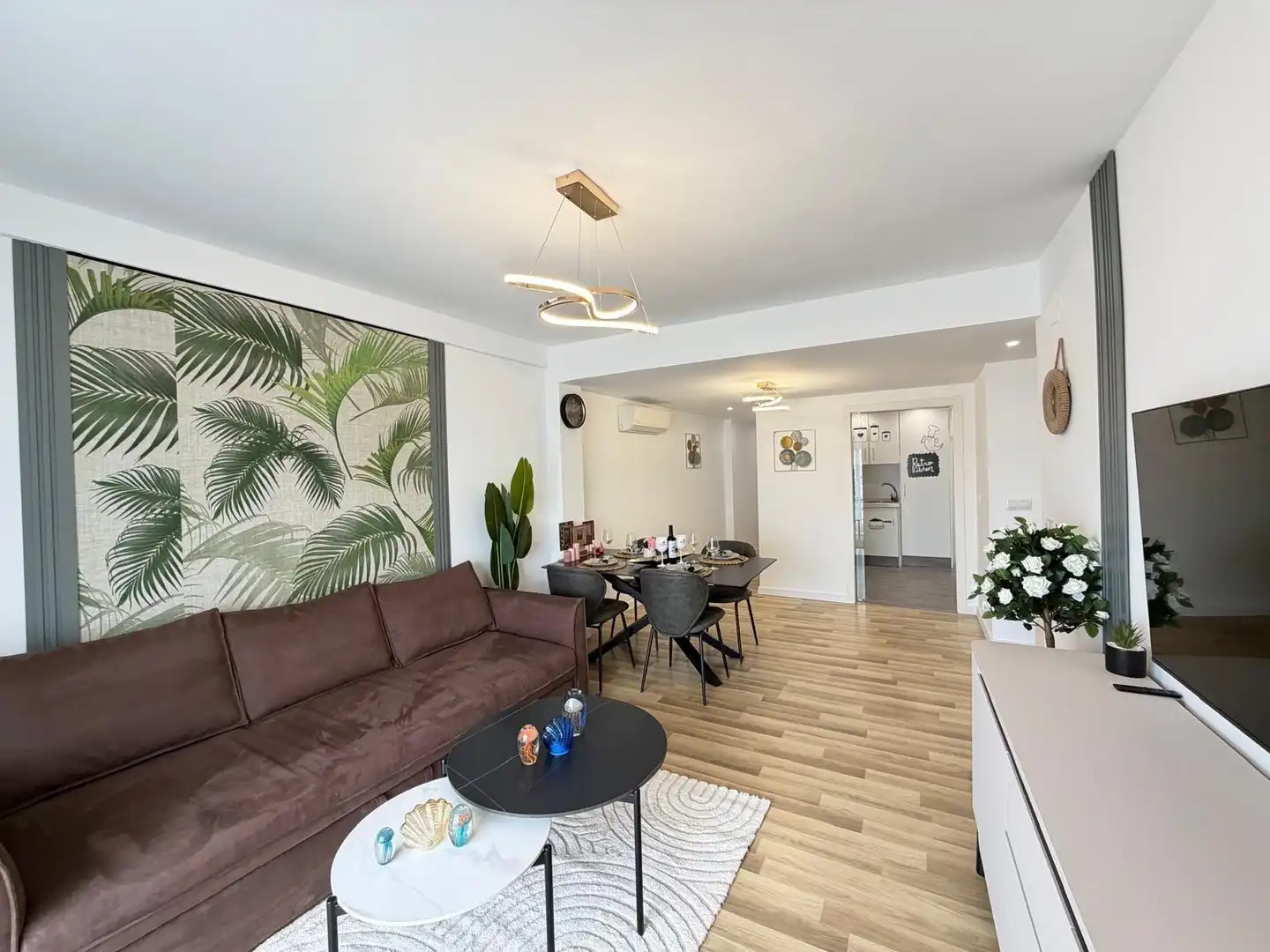 Sala de estar de Ático en venta en Torrevieja con Aire acondicionado, Calefacción y Amueblado