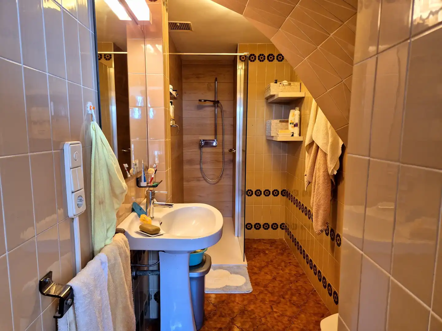Badezimmer von Maisonette zum Verkauf in Calonge i Sant Antoni mit Heizung, Terrasse und Abstellraum