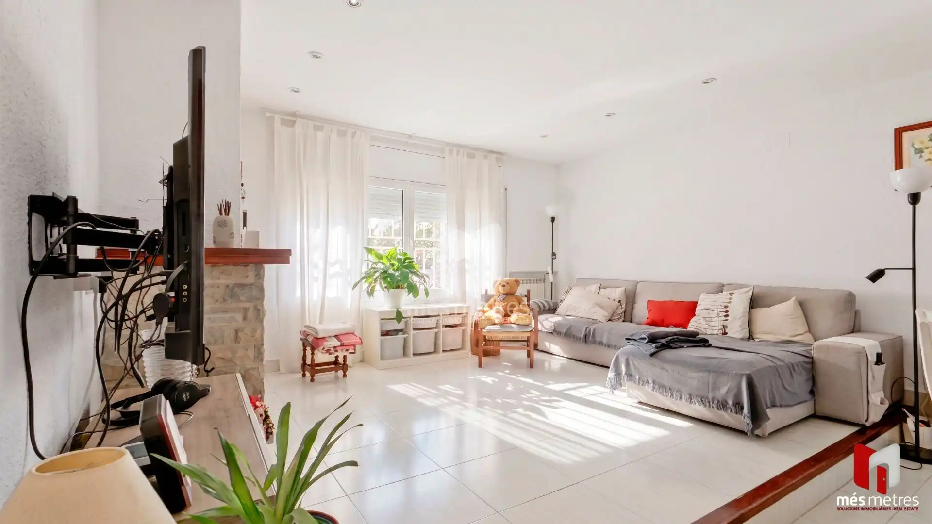 Sala de estar de Casa o chalet en venta en El Masnou con Calefacción, Jardín privado y Trastero