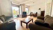 Living room of Flat for sale in  Barcelona Capital  with Air Conditioner, Terrace and Balcony