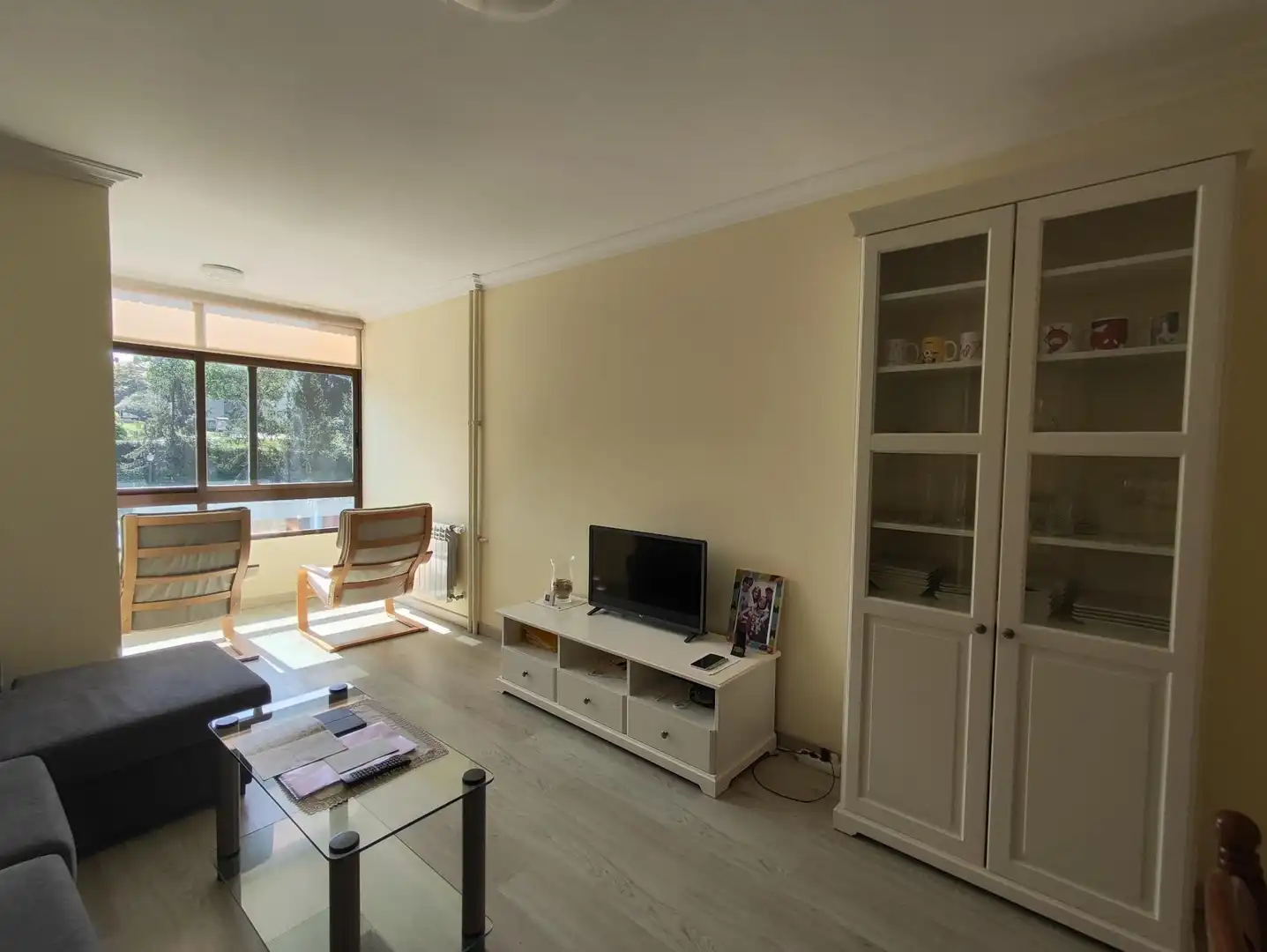 Living room of Flat for sale in Vigo   with Private garden, Storage room and Swimming Pool