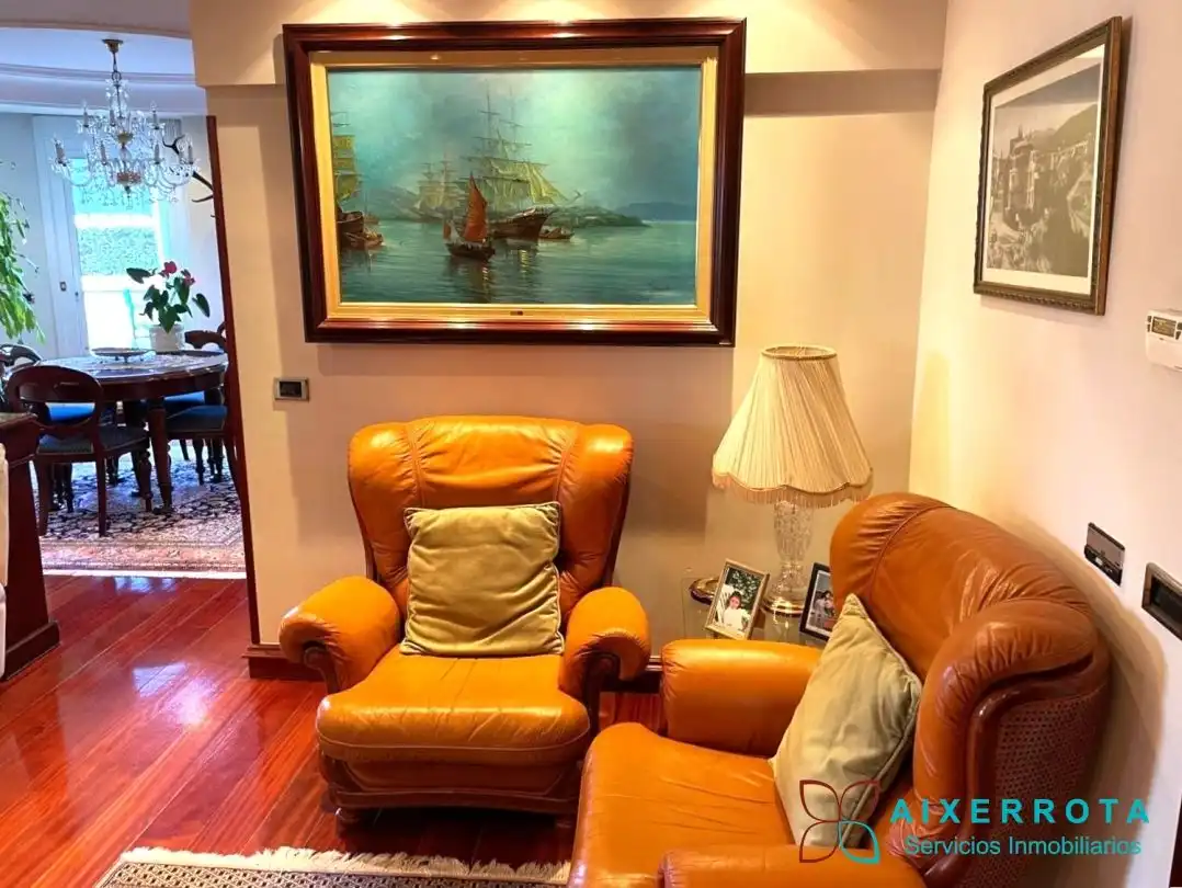 Living room of Flat for sale in Getxo   with Heating, Private garden and Terrace