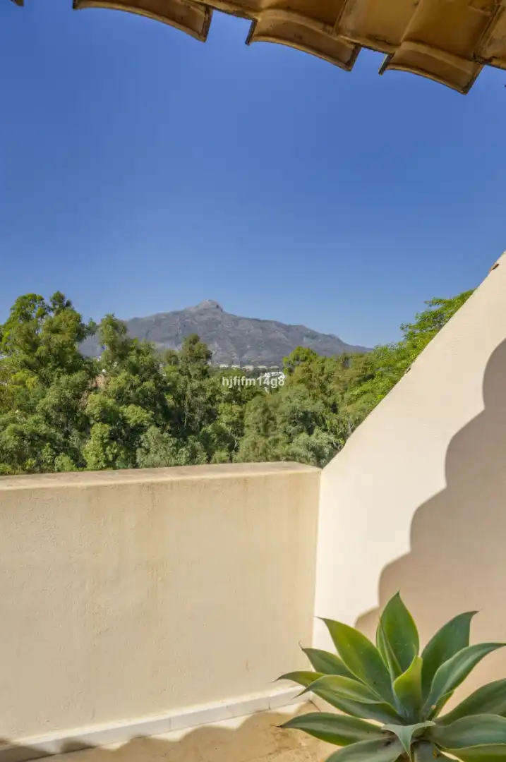 Vista exterior de Ático en venta en Marbella con Aire acondicionado, Trastero y Amueblado