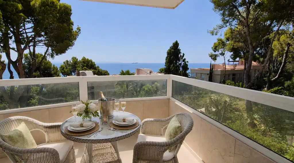Terraza de Apartamento en venta en Calvià con Aire acondicionado, Terraza y Piscina comunitaria