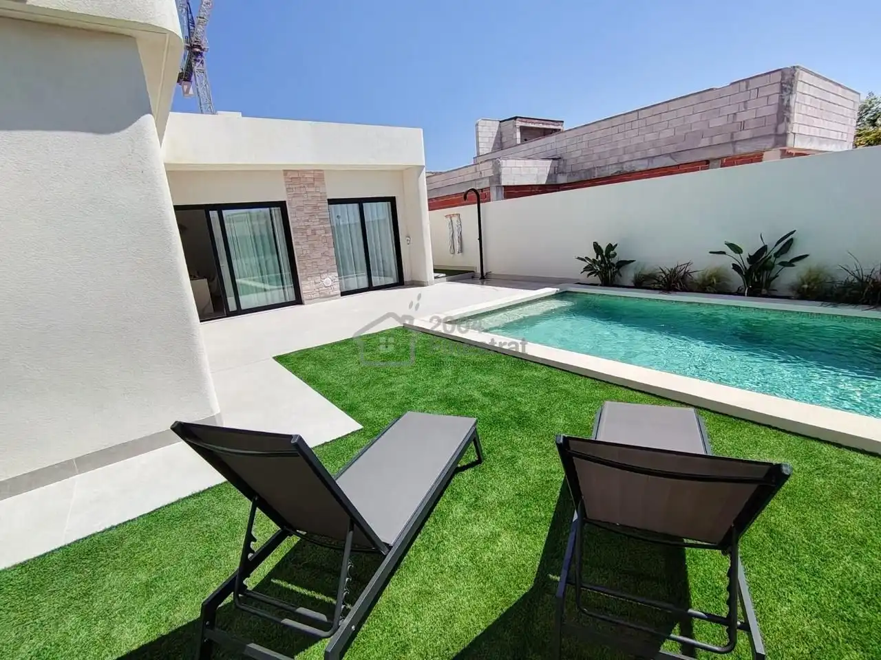 Terraza de Casa o chalet en venta en Torre-Pacheco con Aire acondicionado, Jardín privado y Terraza