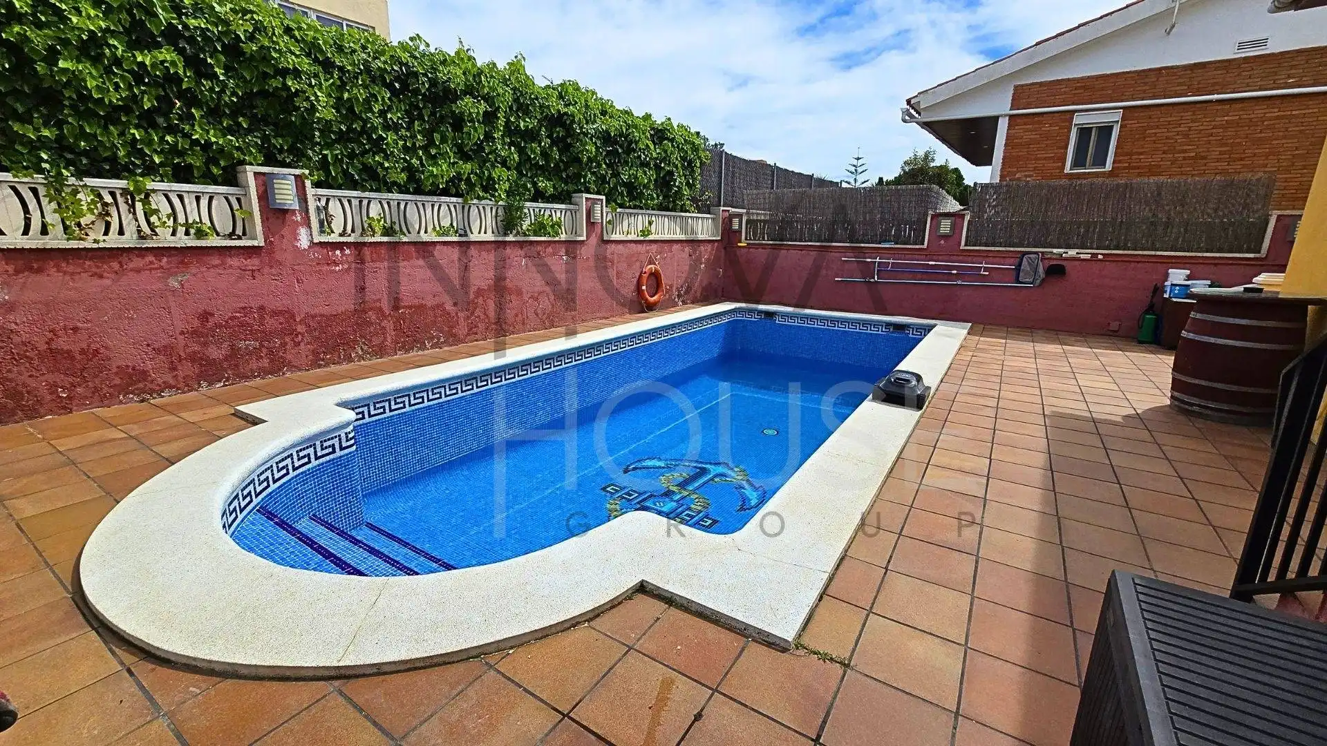 Piscina de Casa o xalet en venda en Creixell amb Aire condicionat, Calefacció i Jardí privat