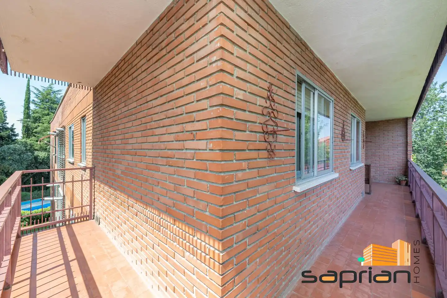 Exterior view of Flat for sale in Collado Villalba  with Air Conditioner, Private garden and Terrace