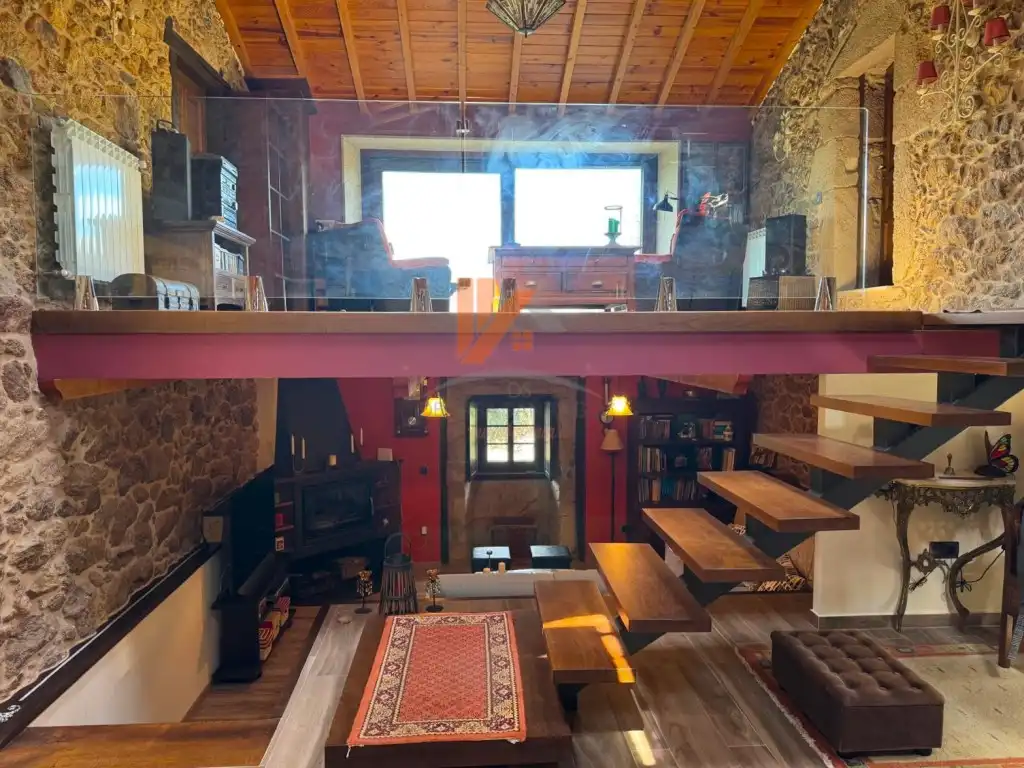 Comedor de Casa o chalet en venta en A Estrada  con Jardín privado, Horno y Balcón