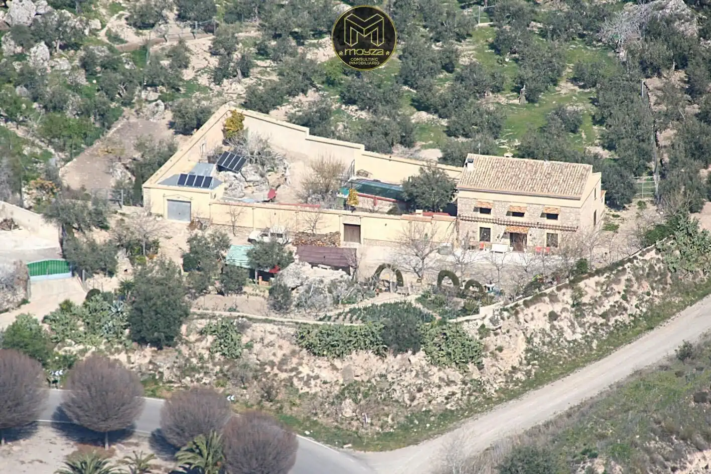 Vista exterior de Finca rústica en venta en La Guardia de Jaén con Jardín privado y Piscina