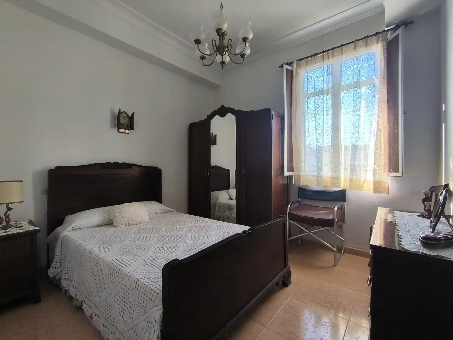 Bedroom of Houses for sale in Ferrol  with Heating, Private garden and Furnished
