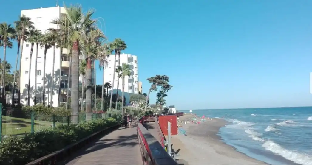 Exterior view of Flat for sale in Mijas  with Storage room, Furnished and Oven
