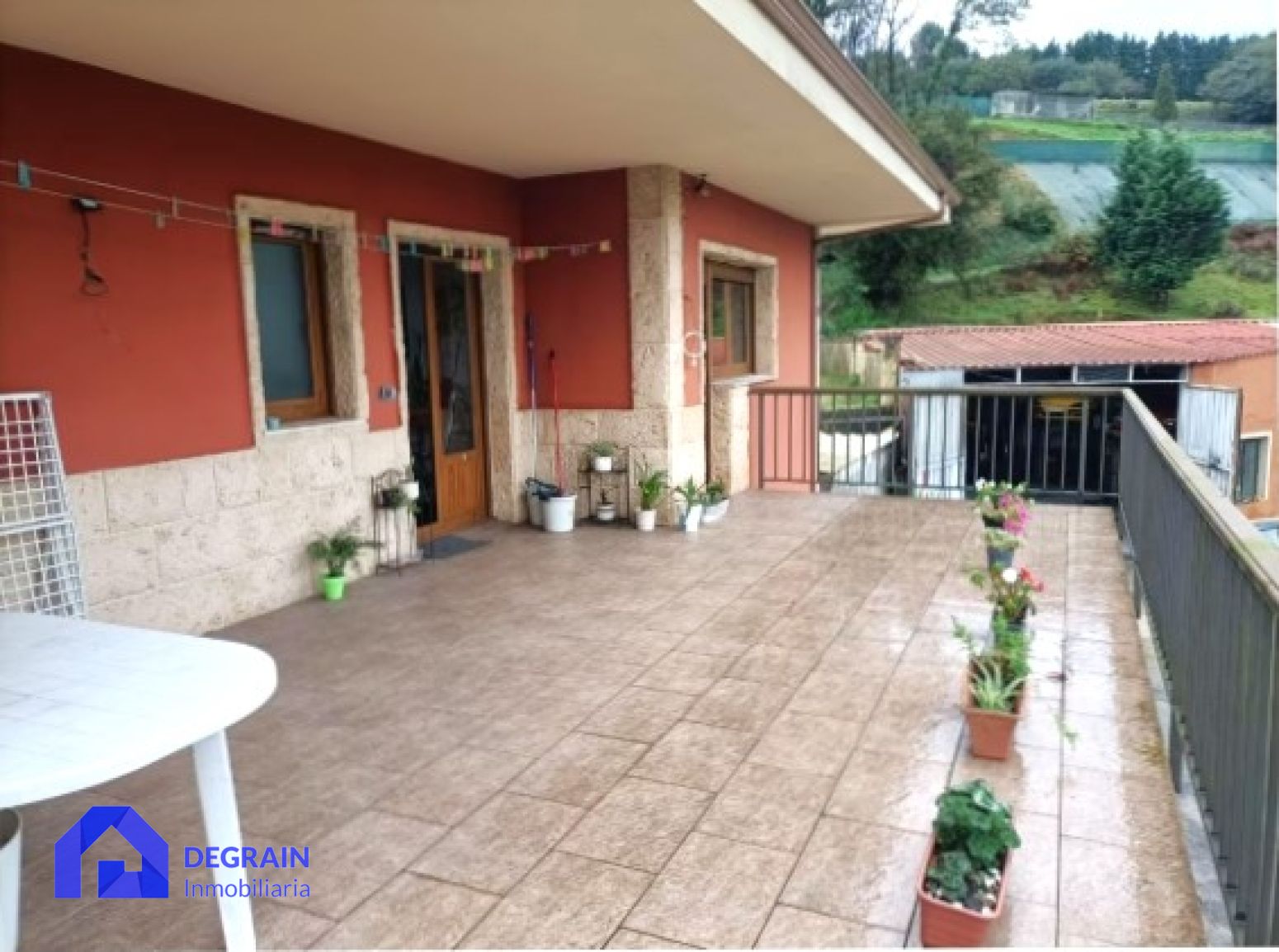 Terrassa de Casa o xalet en venda en Siero amb Calefacció, Jardí privat i Terrassa