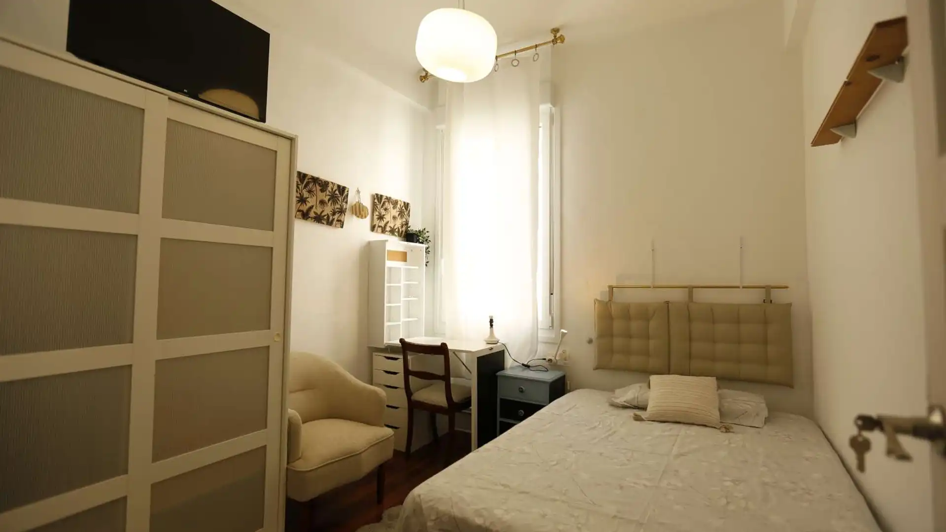 Dormitori de Pis per a compartir en Bilbao  amb Aire condicionat, Calefacció i Terrassa