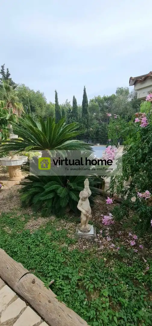 Jardí de Casa o xalet en venda en Benidorm amb Traster, Piscina i Moblat