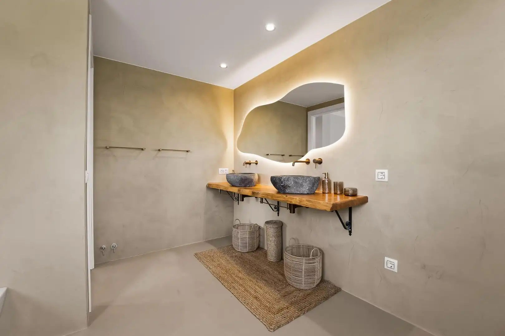 Baño de Casa o chalet en venta en Lloret de Mar con Calefacción, Jardín privado y Terraza
