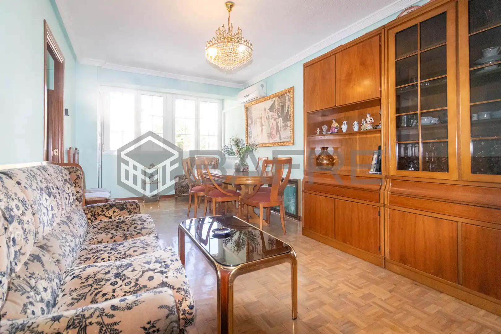 Sala de estar de Piso en venta en Madrid con Aire acondicionado, Calefacción y Parquet