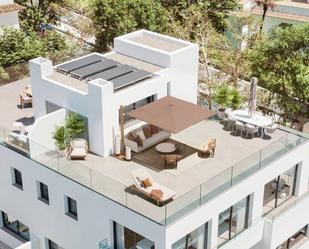 Terrassa de Casa o xalet en venda en Málaga Capital amb Aire condicionat, Jardí privat i Terrassa