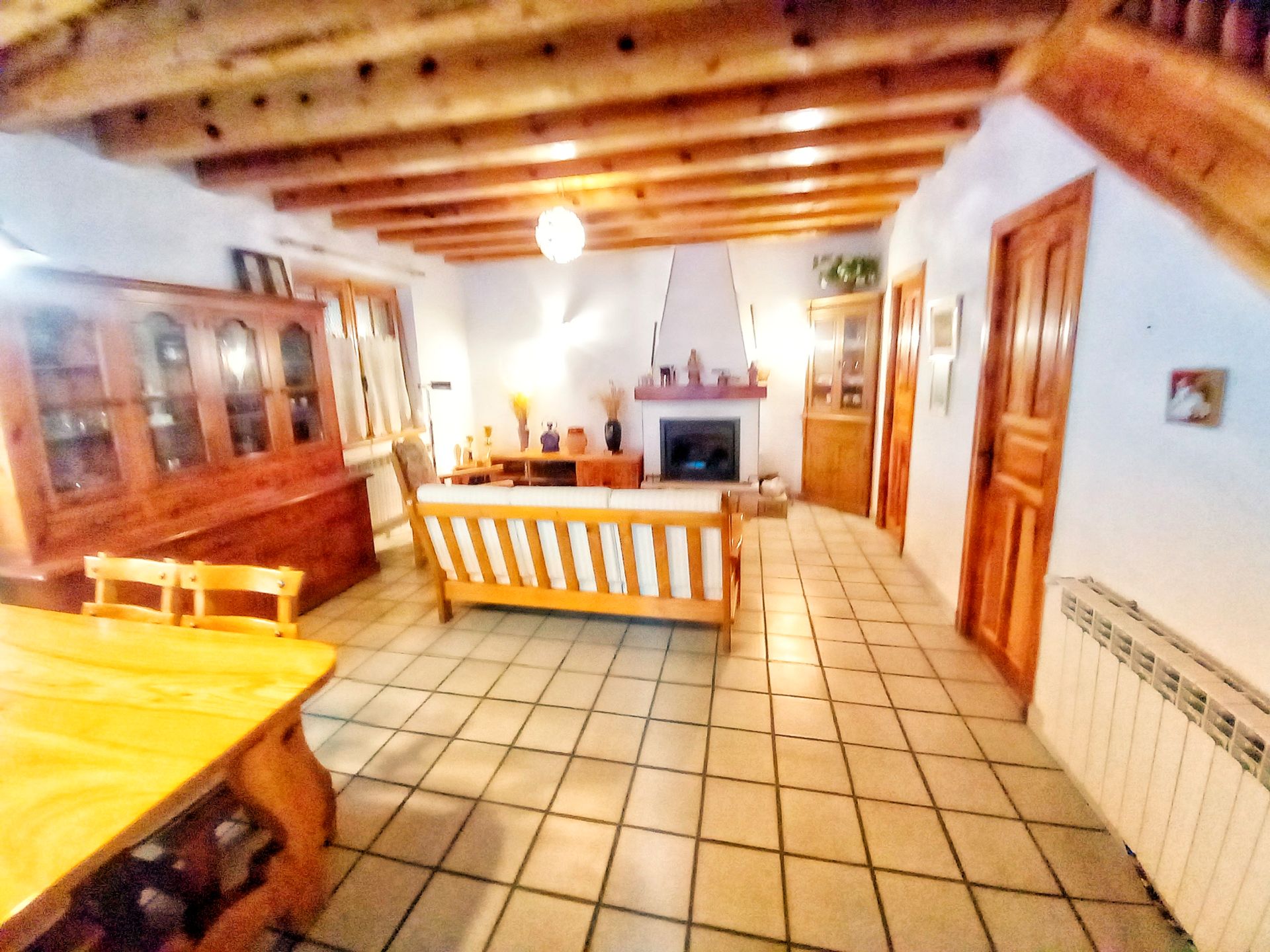 Living room of House or chalet for sale in Ciruelos de Cervera  with Heating, Parquet flooring and Furnished