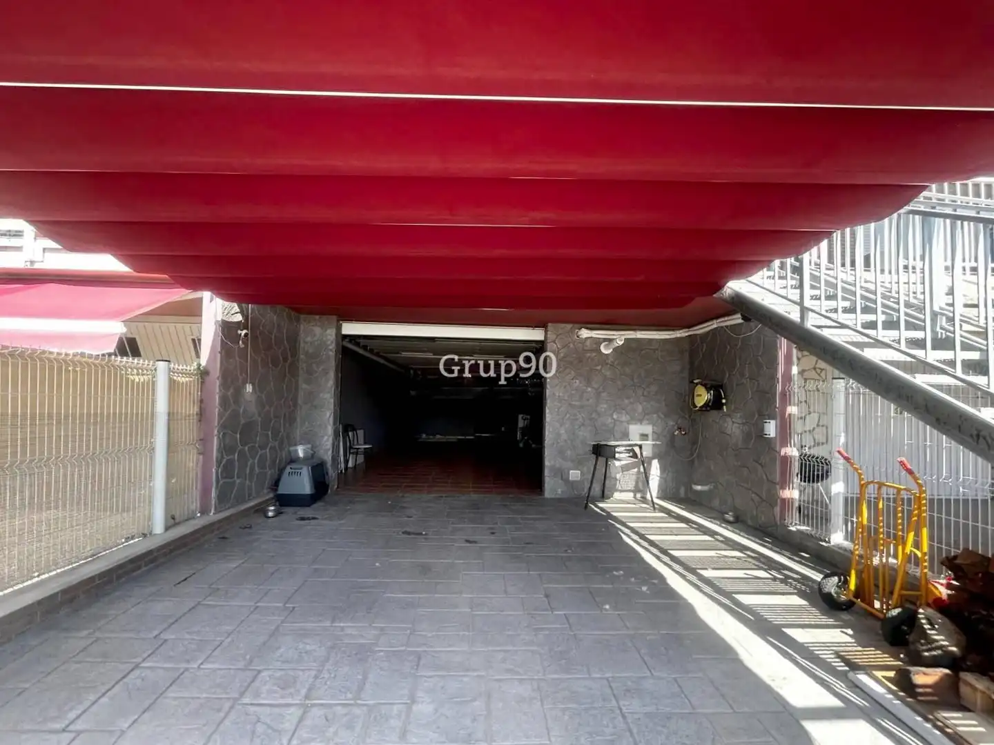 Parking de Casa adosada en venta en Puigverd de Lleida con Aire acondicionado, Calefacción y Parquet