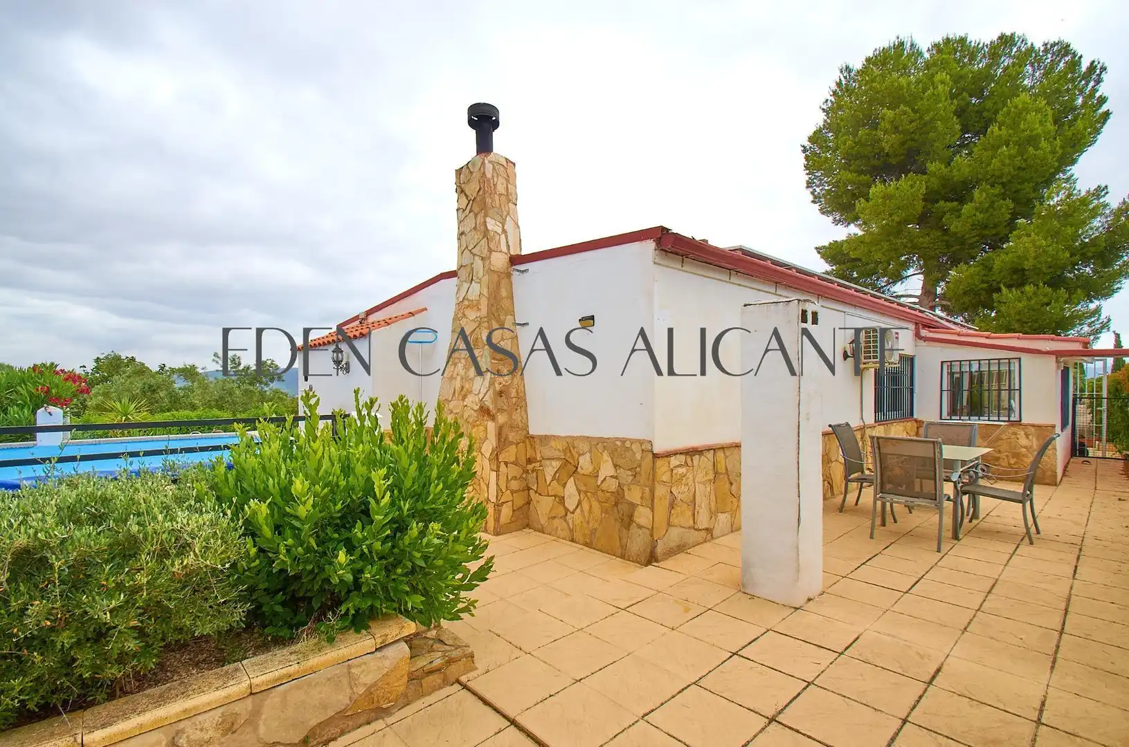 Jardín de Casa o chalet en venta en Biar con Aire acondicionado, Calefacción y Jardín privado