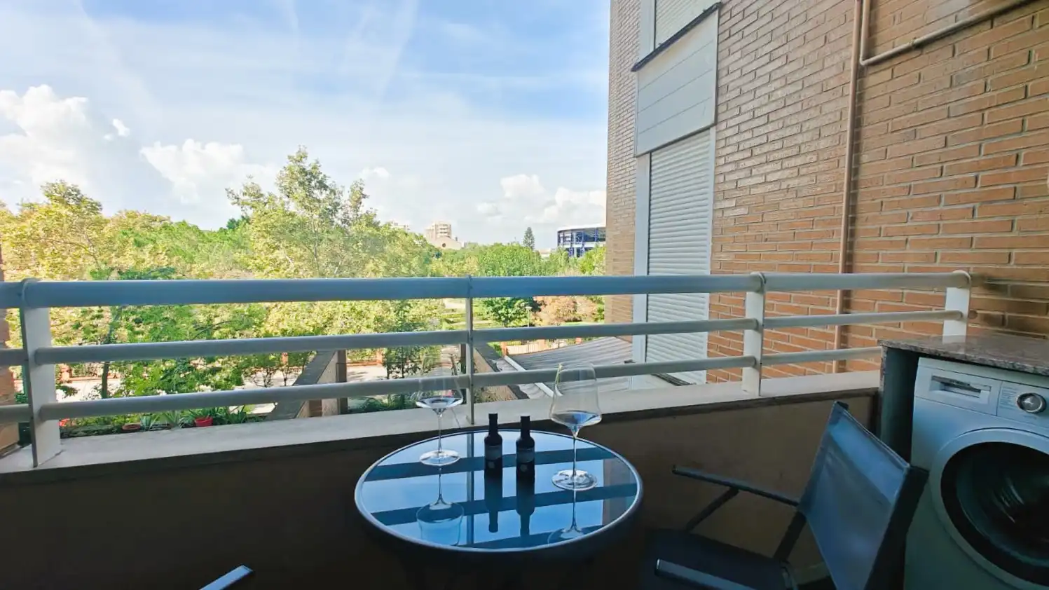 Terrace of Flat for sale in Valencia  with Air Conditioner, Furnished and Oven