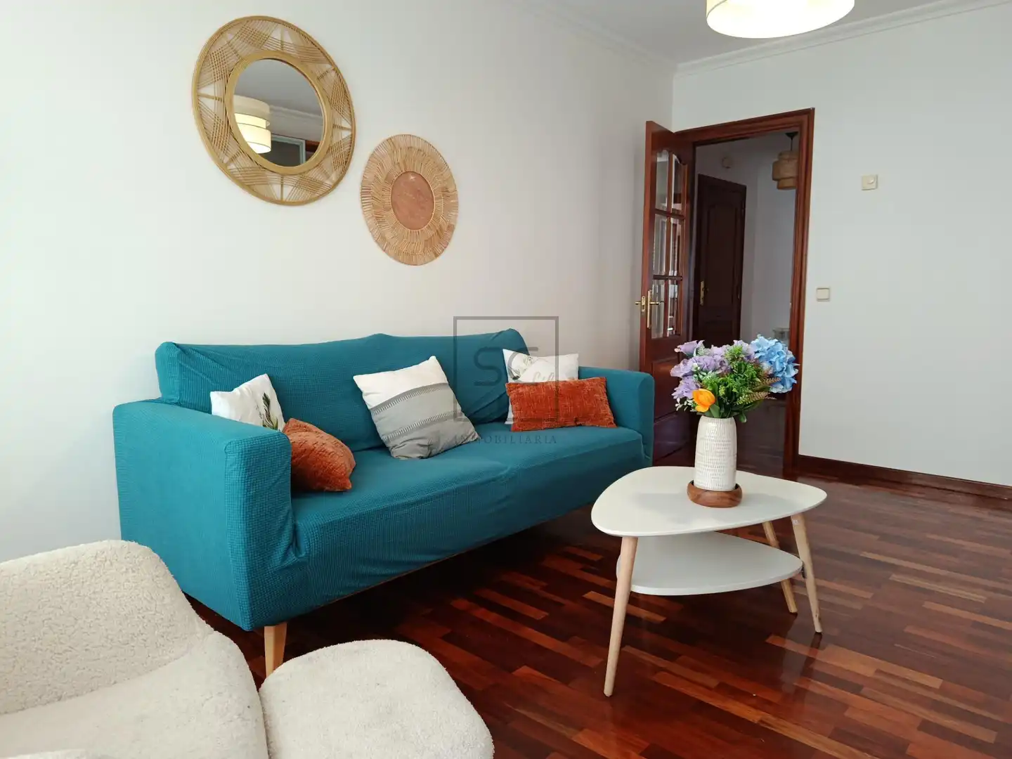 Living room of Apartments for rent in Ferrol  with Heating and Furnished