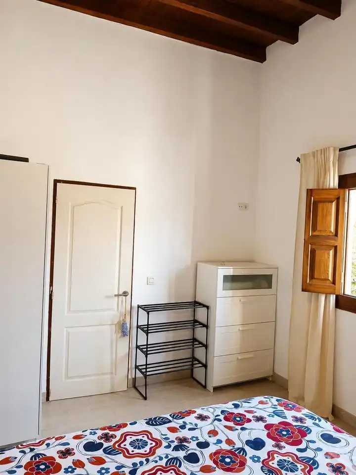 Dormitori de Casa adosada de lloguer en Santa Lucía de Tirajana amb Aire condicionat, Terrassa i Moblat