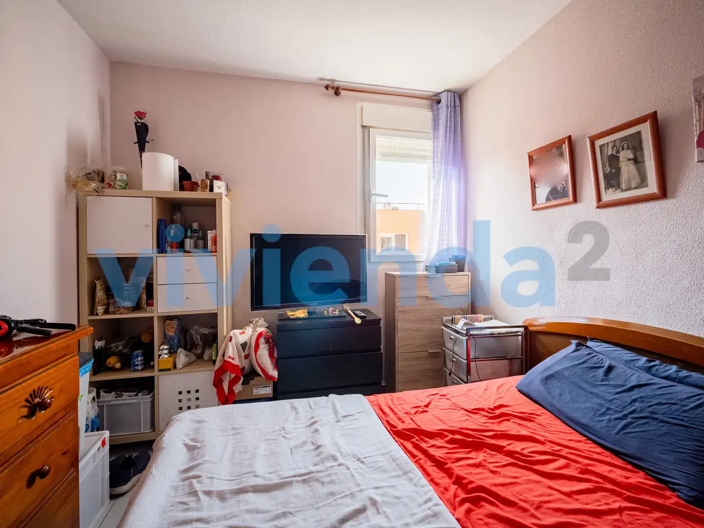 Bedroom of Flat for sale in Madrid  with Heating