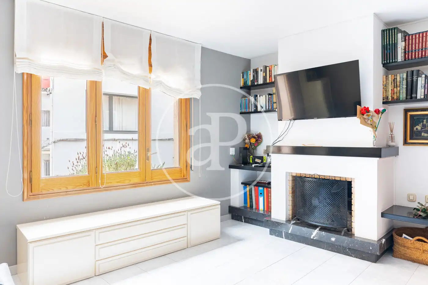 Sala de estar de Casa o chalet en venta en Sant Cugat del Vallès con Aire acondicionado, Calefacción y Terraza