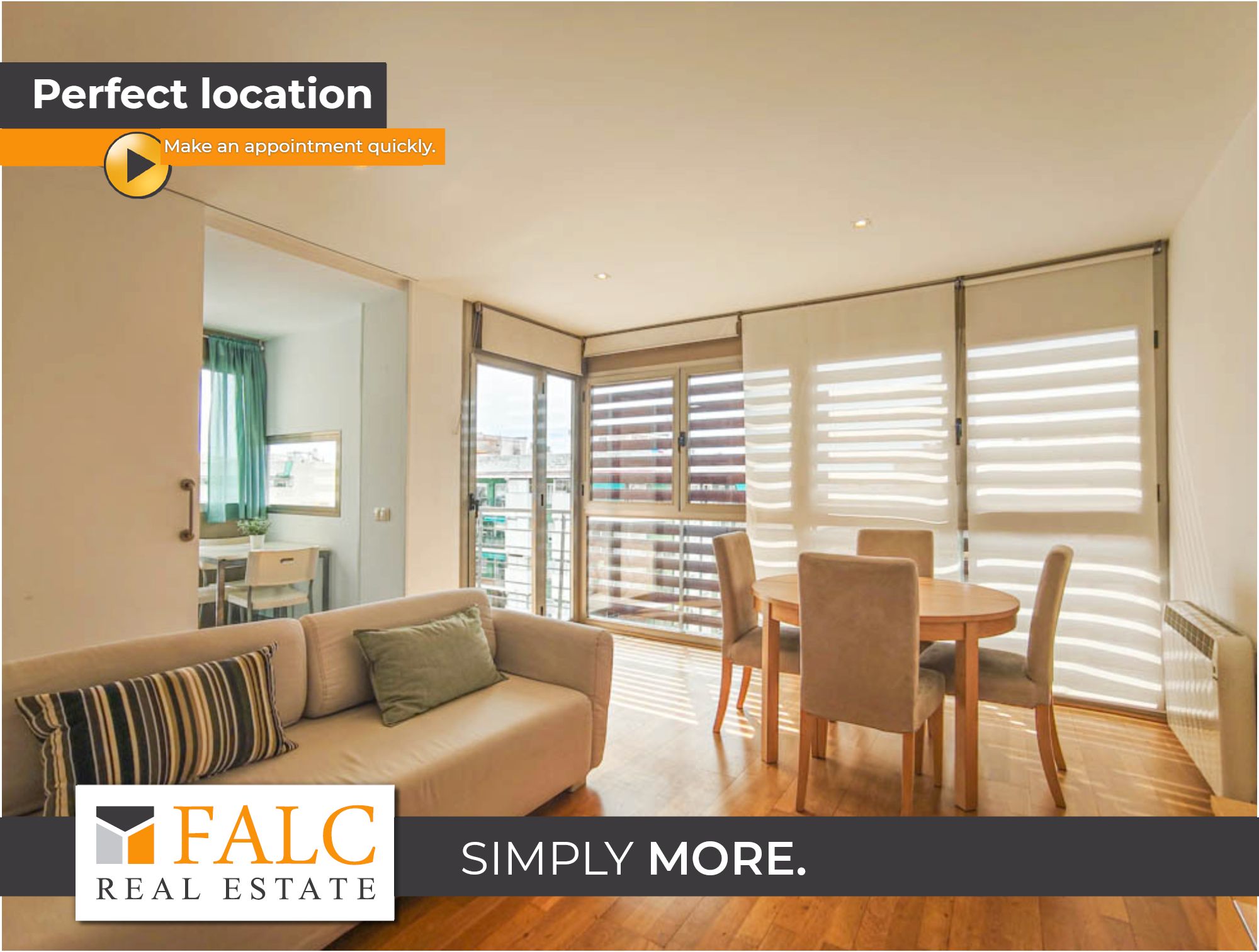 Sala d'estar de Apartament de lloguer en  Palma de Mallorca