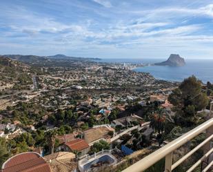 Exterior view of Duplex for sale in Calpe / Calp