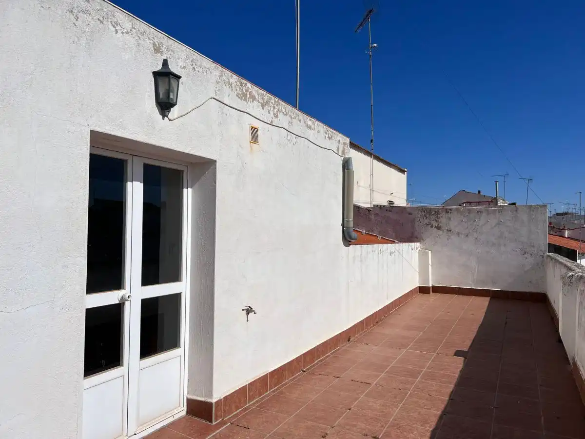 Terrace of Flat for sale in Villafranca de los Barros  with Terrace, Storage room and Balcony