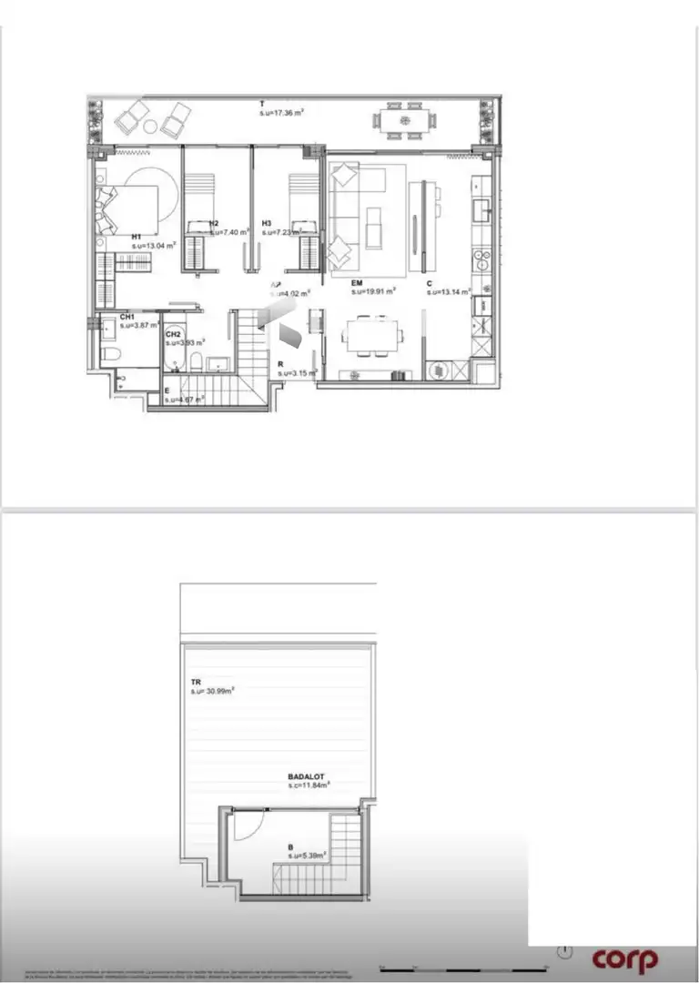 Duplexes for sale in Sant Just Desvern  with Air Conditioner, Heating and Terrace