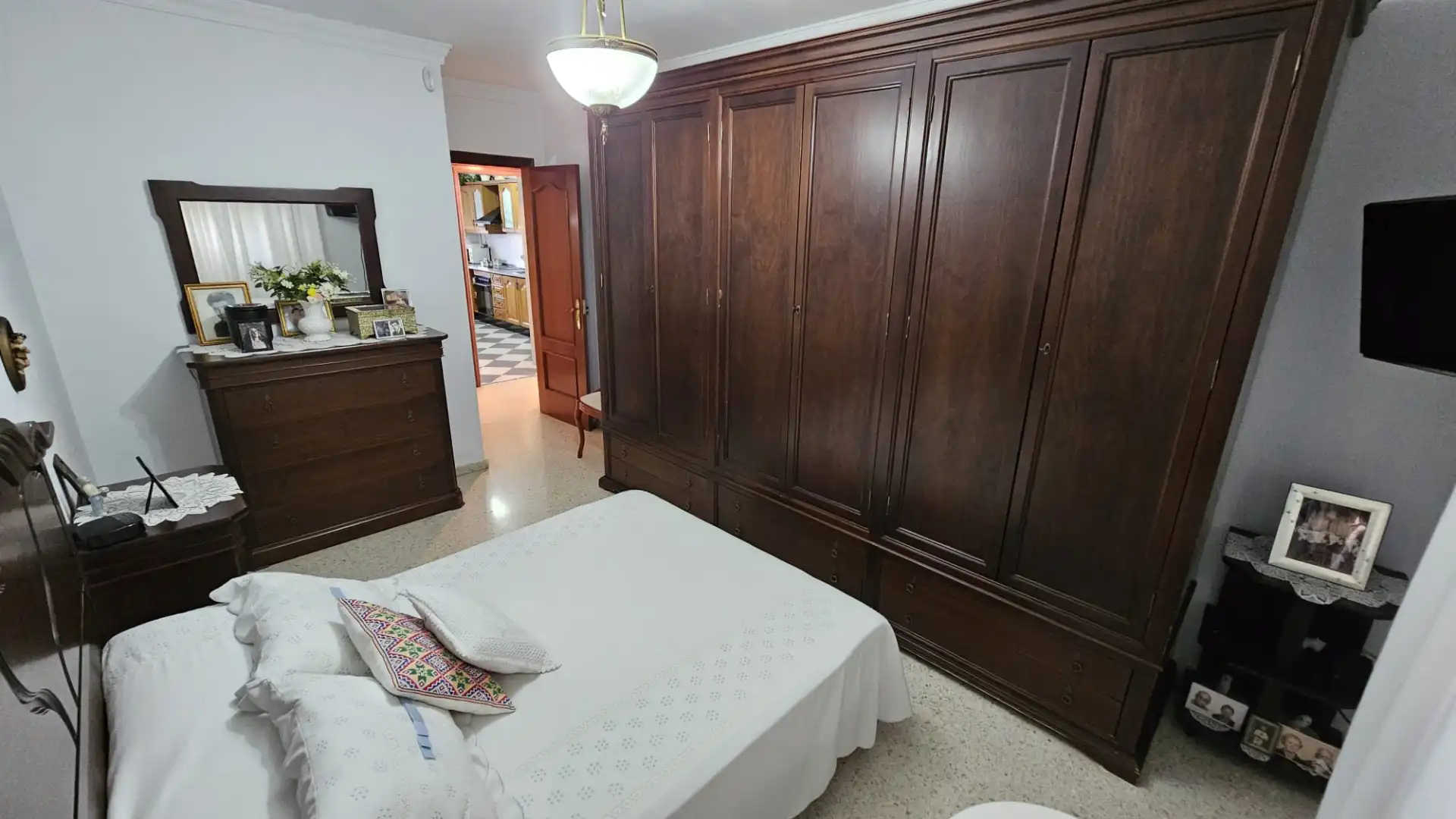 Bedroom of Flat for sale in Jerez de la Frontera  with Air Conditioner, Terrace and Storage room