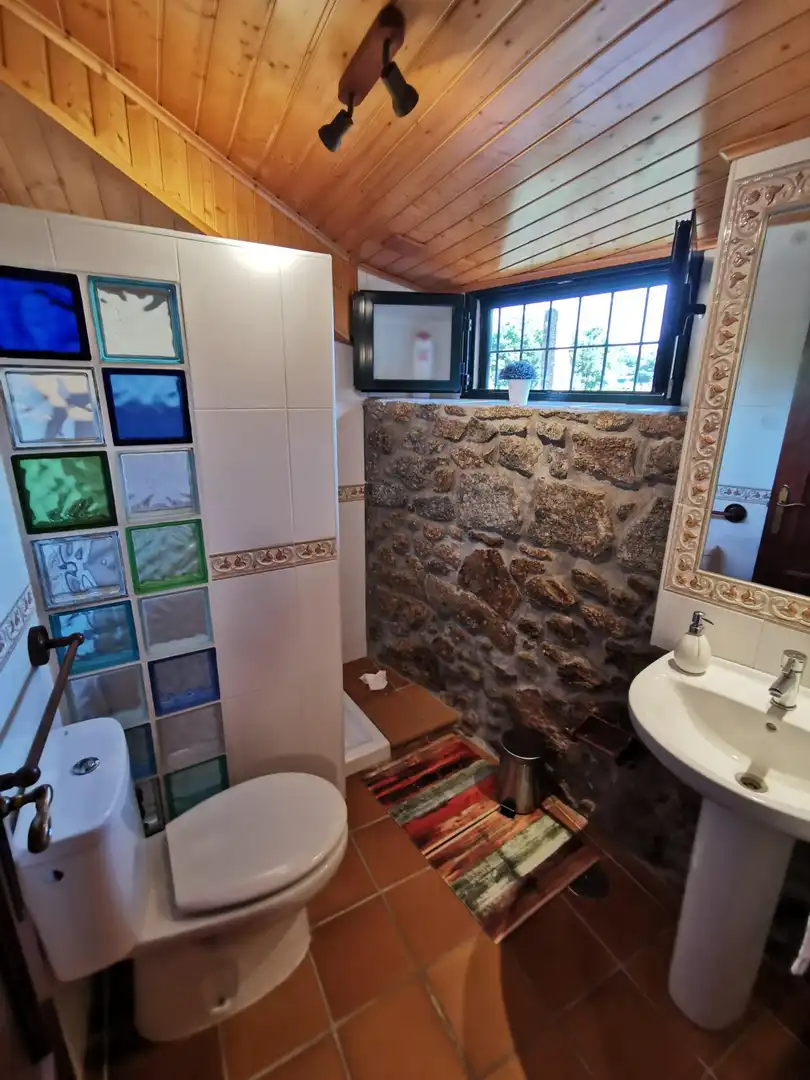 Baño de Casa o chalet en venta en Portas con Jardín privado, Terraza y Trastero