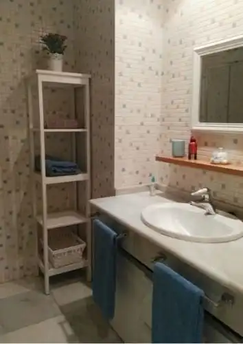 Bathroom of Flat for rent in Algeciras  with Air Conditioner and Furnished
