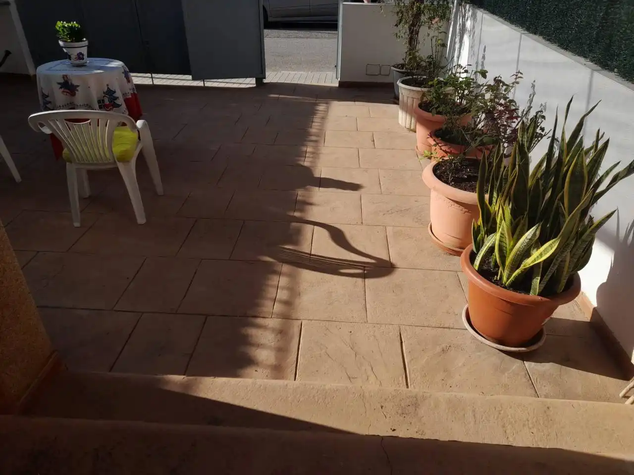 Terraza de Casa adosada en venta en Alborache