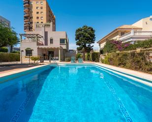 Swimming pool of House or chalet for sale in Roquetas de Mar  with Air Conditioner, Heating and Terrace