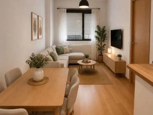 Living room of Flat for sale in  Barcelona Capital  with Terrace