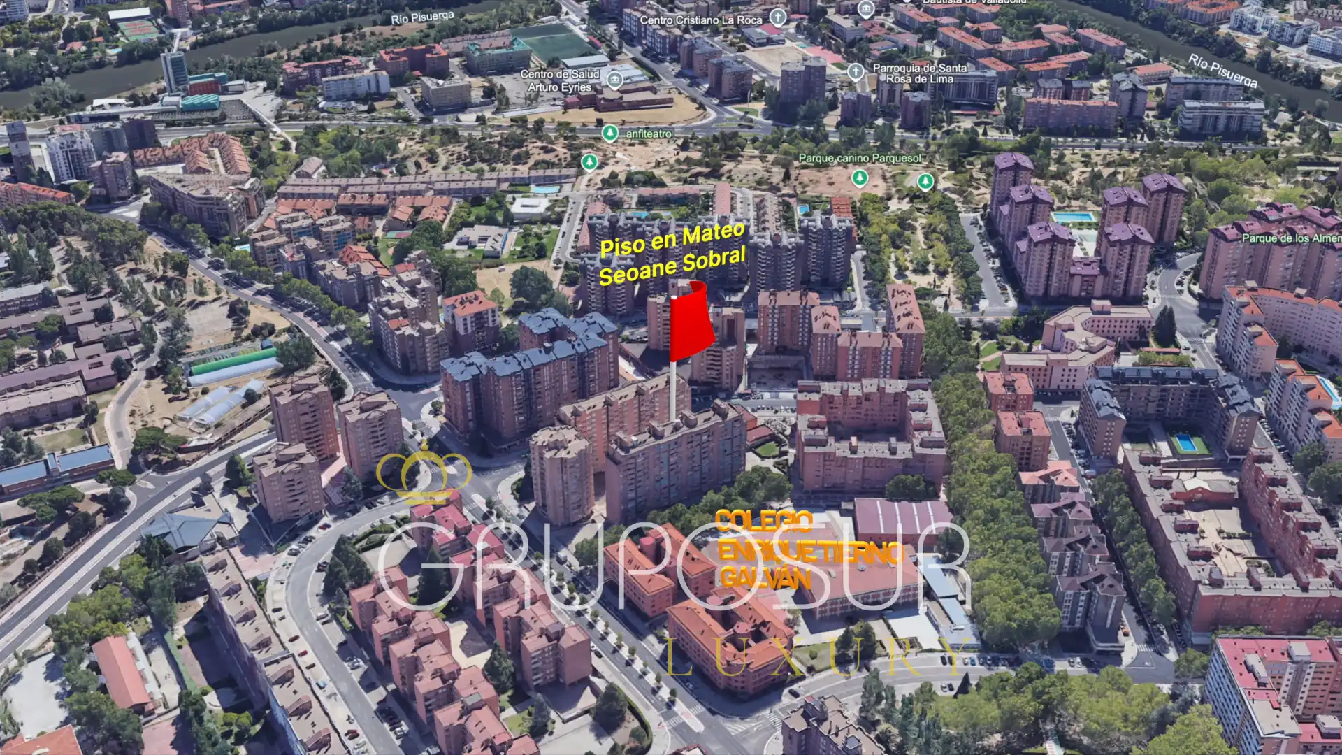 Außenansicht von Wohnung zum Verkauf in Valladolid mit Heizung, Privatgarten und Parkett