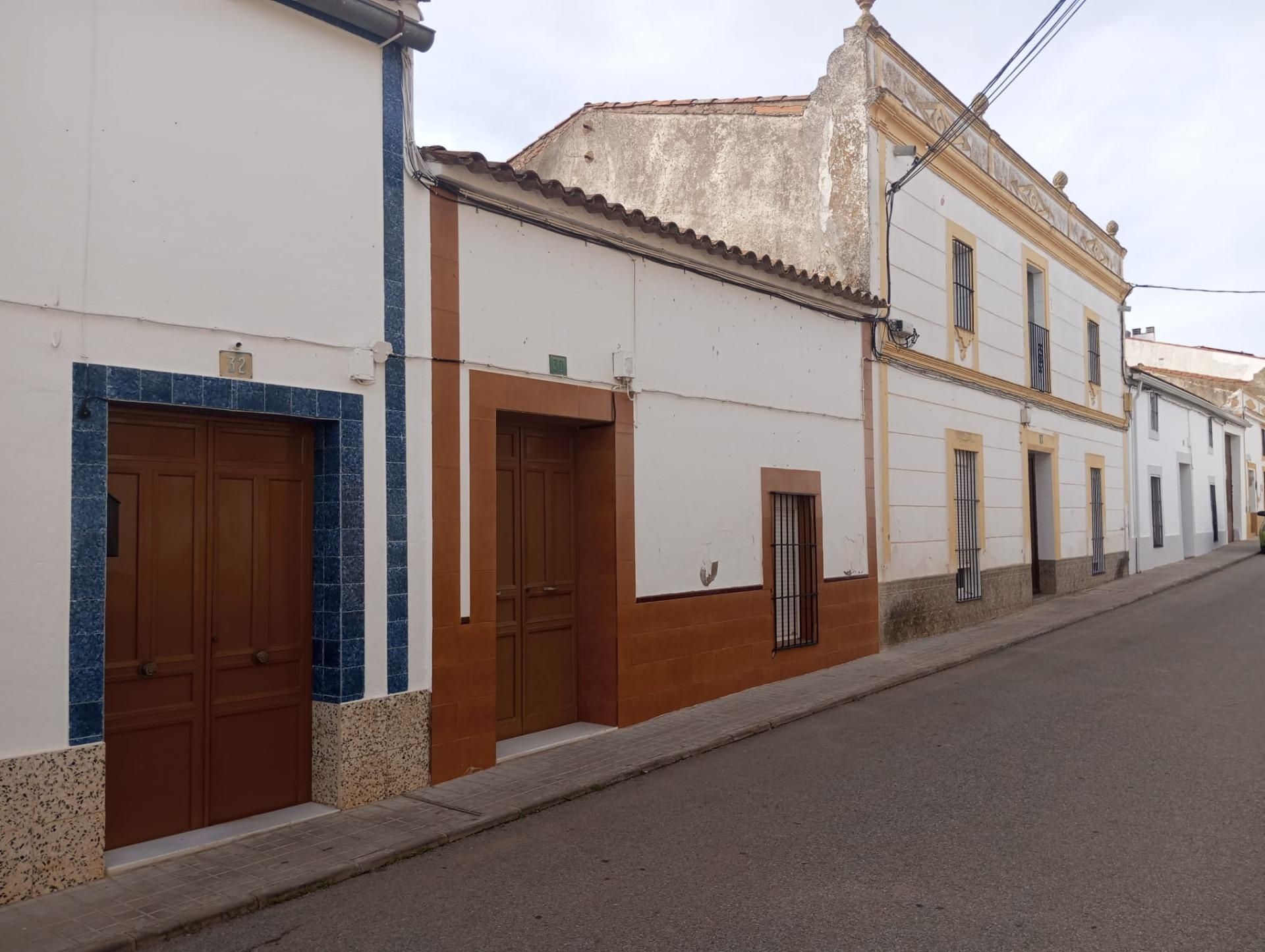 Vista exterior de Casa o xalet en venda en Puebla de Sancho Pérez