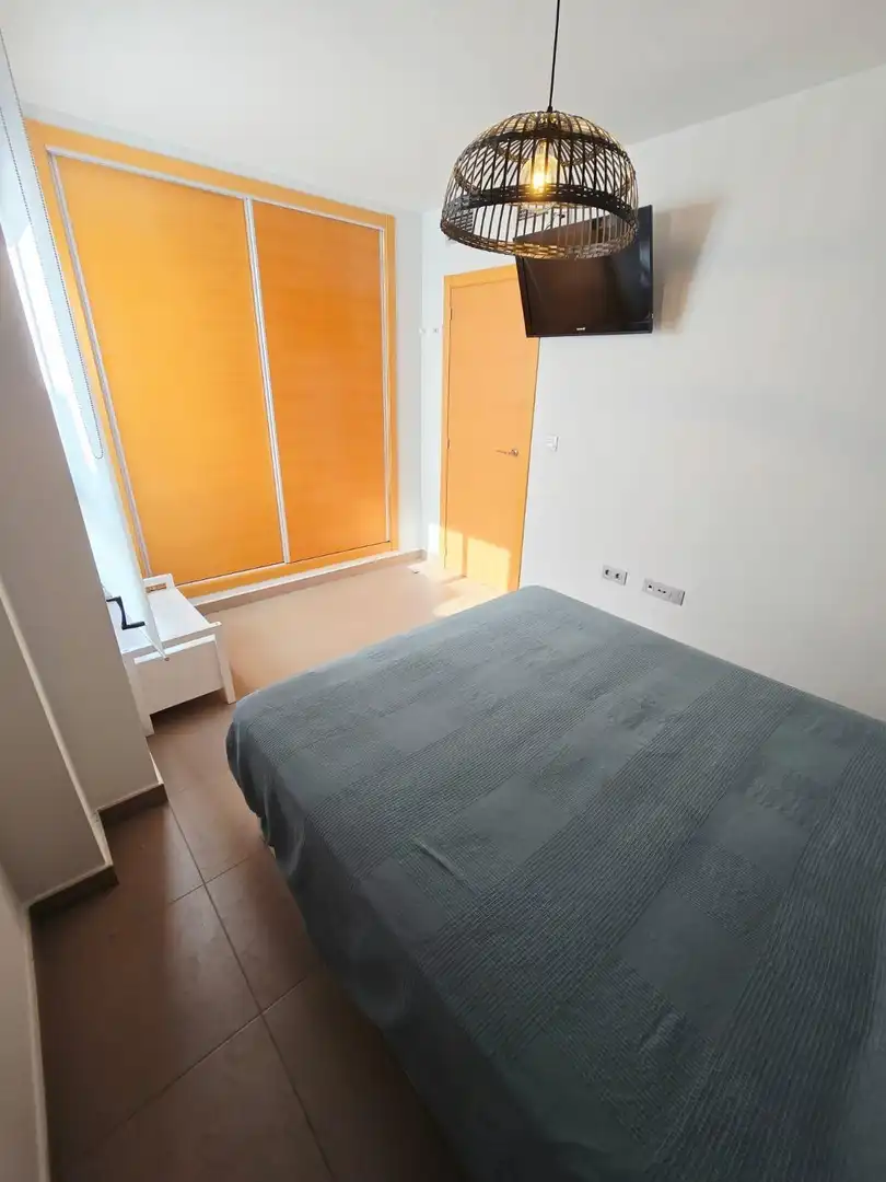 Bedroom of Apartments for sale in Benidorm  with Air Conditioner, Terrace and Furnished