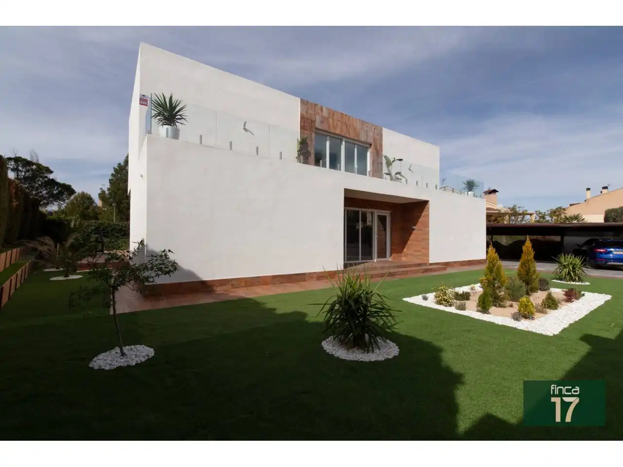 Vista exterior de Casa o chalet en venta en Petrer con Aire acondicionado, Jardín privado y Terraza