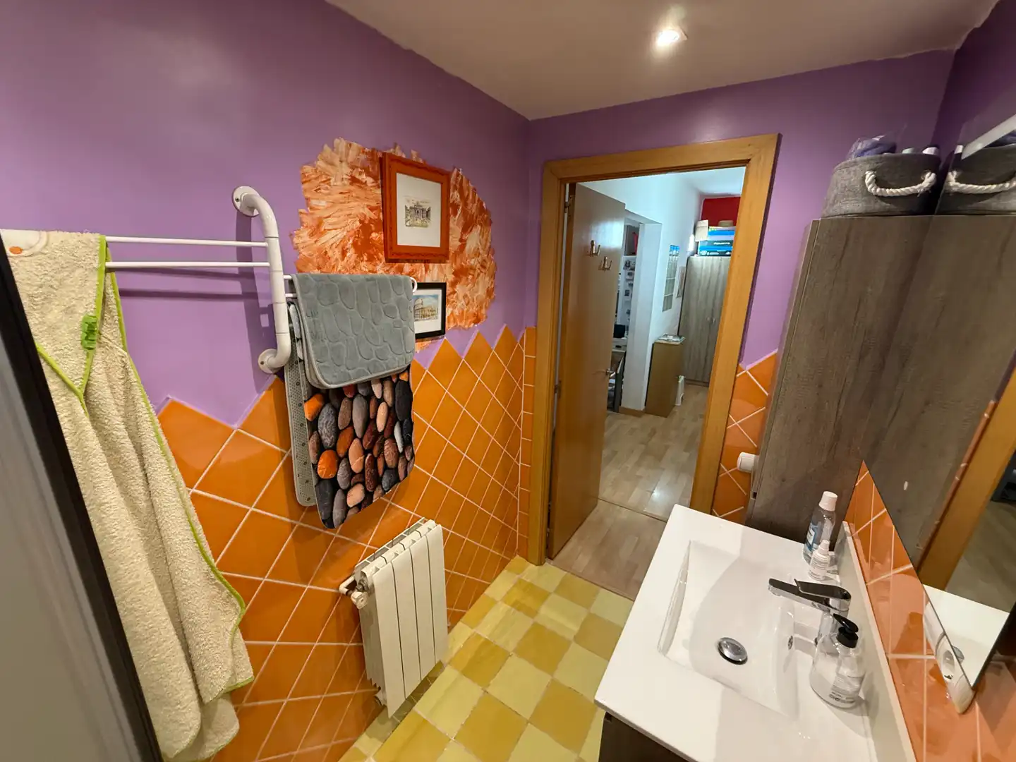 Bathroom of Flat for sale in L'Ametlla del Vallès  with Air Conditioner, Heating and Furnished