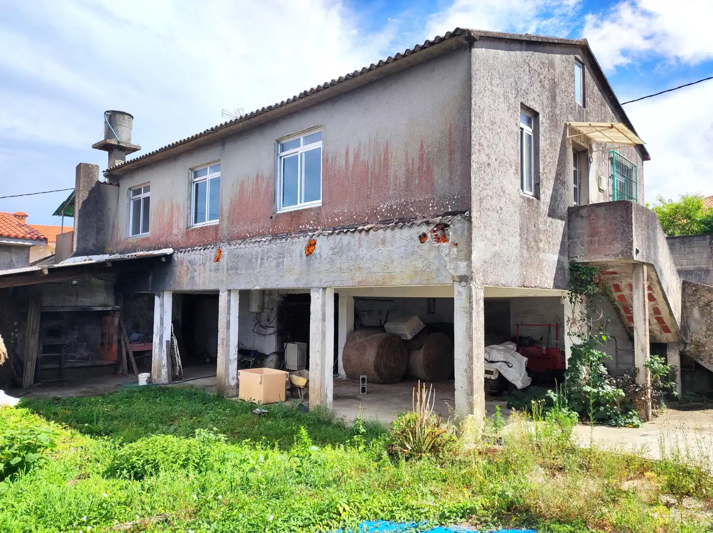 Vista exterior de Casa o chalet en venta en Carral con Jardín privado y Terraza