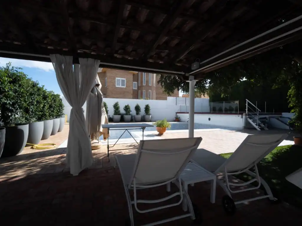 Jardín de Casa o chalet en venta en Torrent con Aire acondicionado, Calefacción y Jardín privado